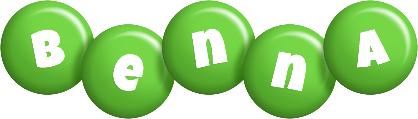 Benna candy-green logo