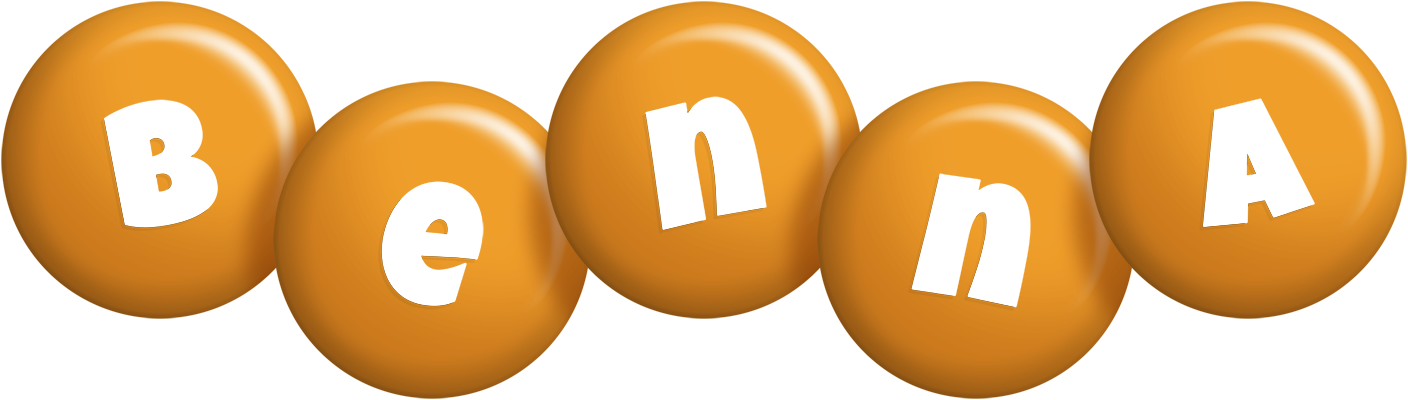 Benna candy-orange logo