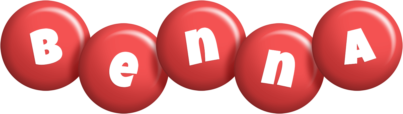Benna candy-red logo