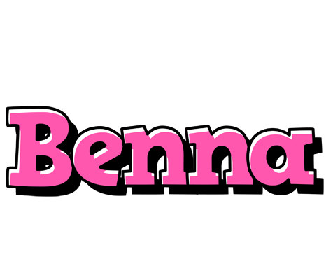 Benna girlish logo