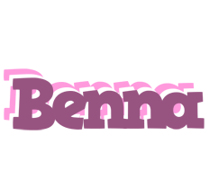 Benna relaxing logo