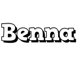 Benna snowing logo