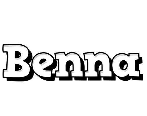 Benna snowing logo