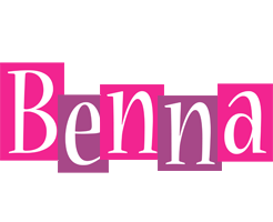 Benna whine logo