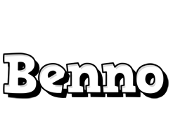 Benno snowing logo