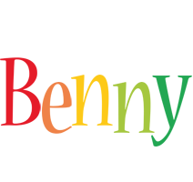 Benny birthday logo