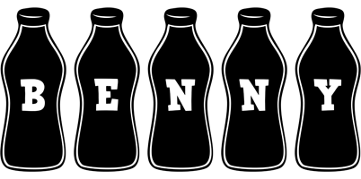 Benny bottle logo