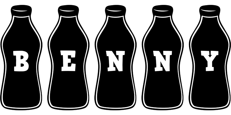 Benny bottle logo