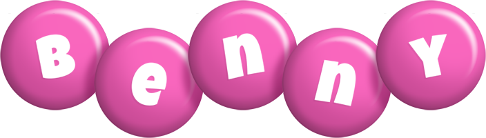 Benny candy-pink logo