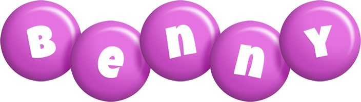 Benny candy-purple logo