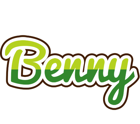 Benny golfing logo