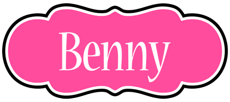 Benny invitation logo