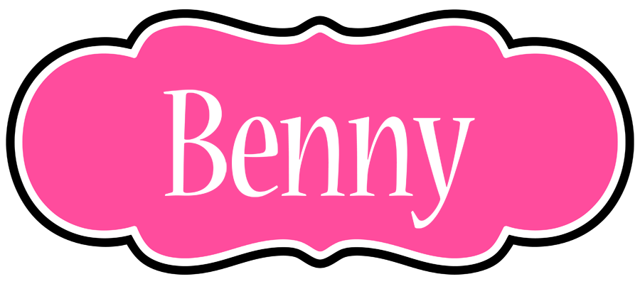 Benny invitation logo