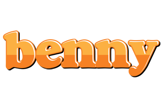 Benny orange logo