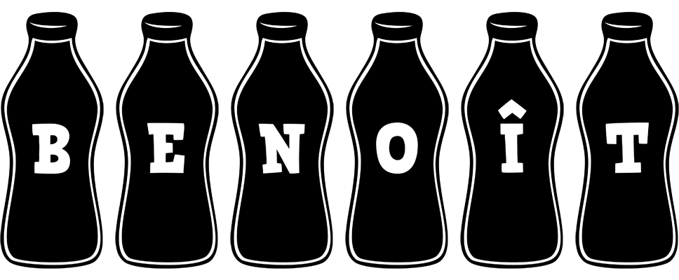 Benoît bottle logo