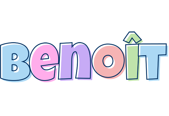 Benoît pastel logo