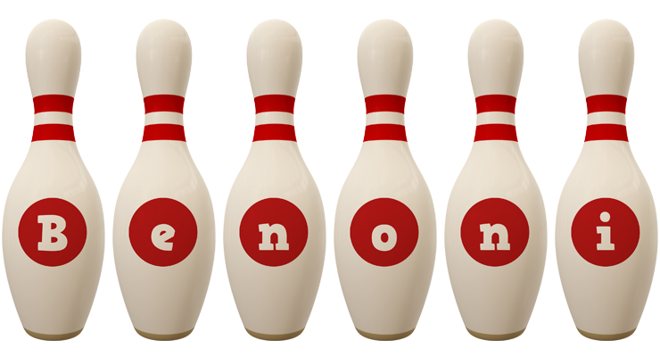 Benoni bowling-pin logo