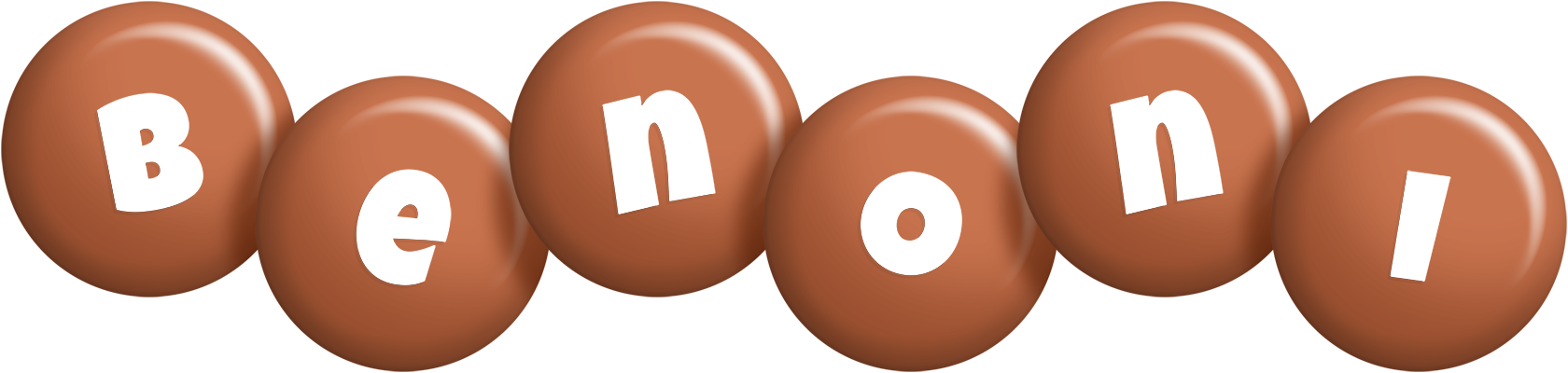 Benoni candy-brown logo
