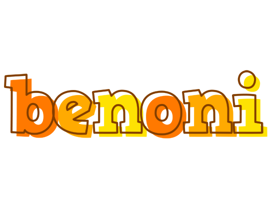 Benoni desert logo