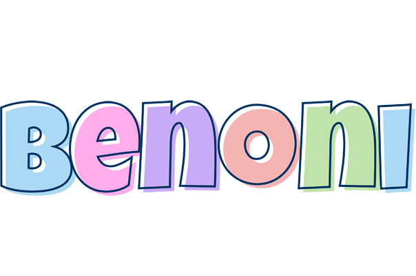 Benoni pastel logo