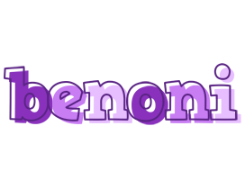 Benoni sensual logo