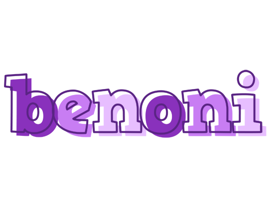 Benoni sensual logo
