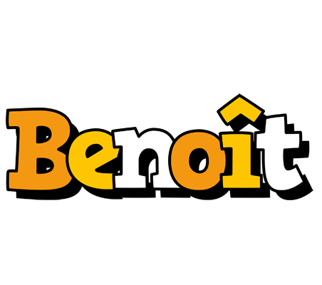 Benoît cartoon logo