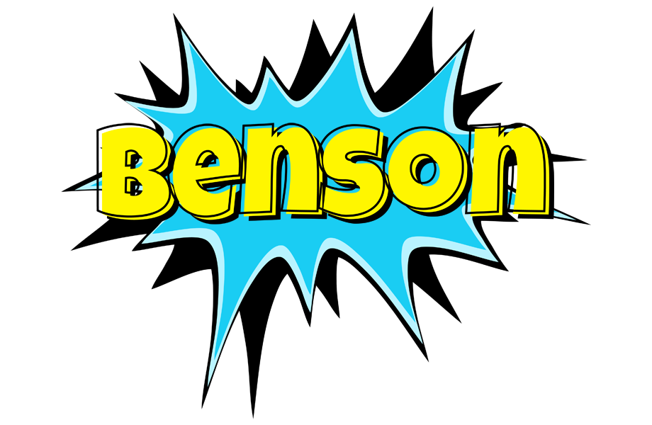 Benson amazing logo