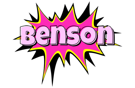 Benson badabing logo