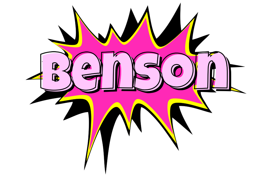 Benson badabing logo