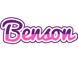 Benson cheerful logo