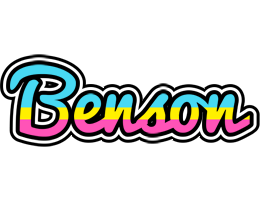 Benson circus logo