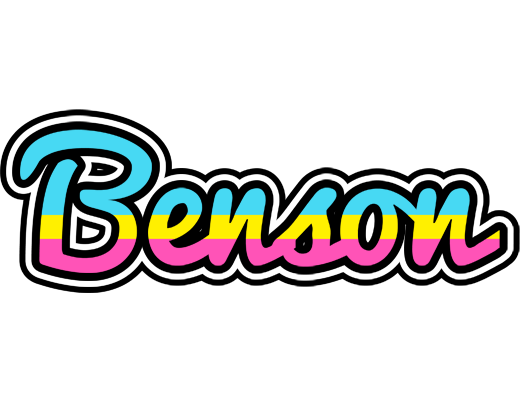 Benson circus logo