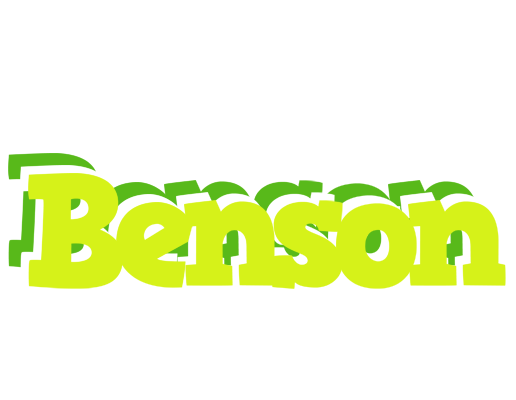 Benson citrus logo