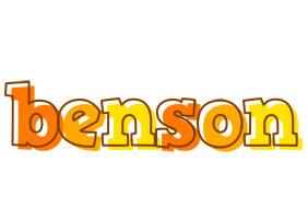 Benson desert logo