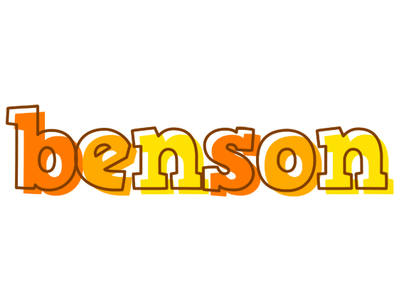 Benson desert logo