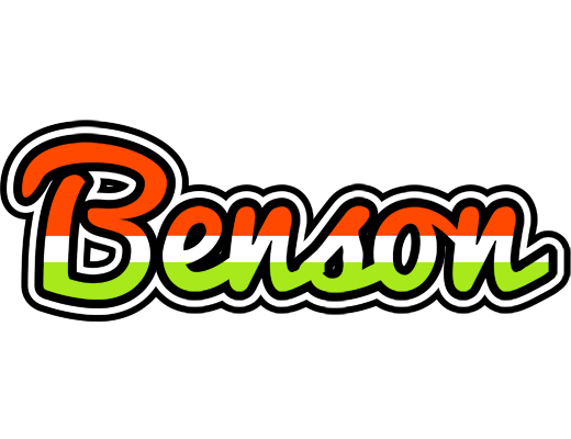 Benson exotic logo