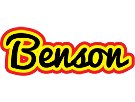 Benson flaming logo