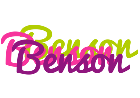 Benson flowers logo