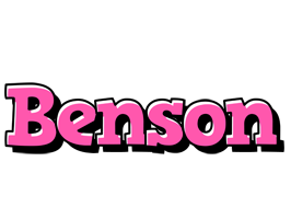 Benson girlish logo