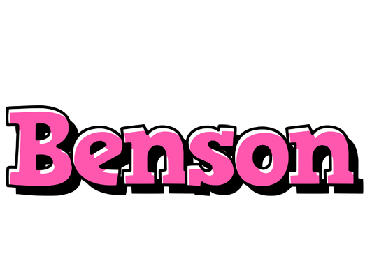 Benson girlish logo