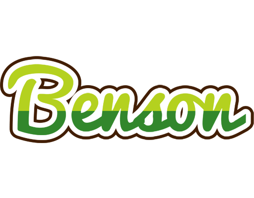 Benson golfing logo