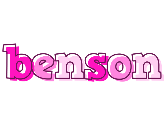 Benson hello logo