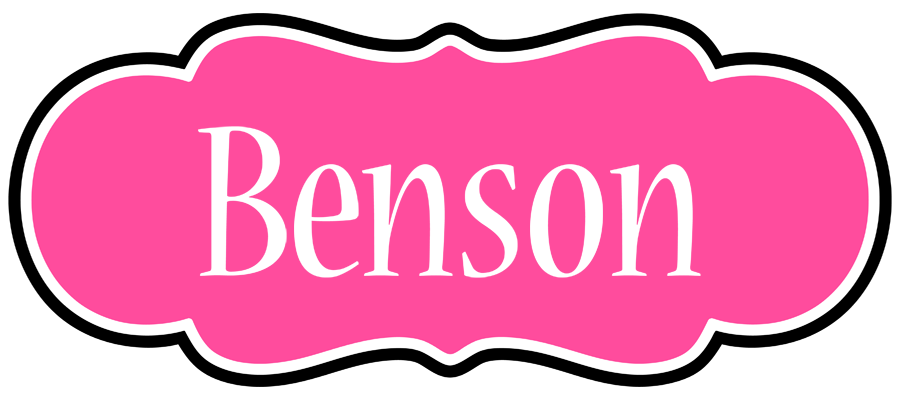 Benson invitation logo