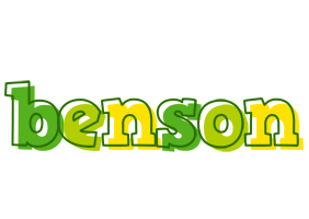 Benson juice logo