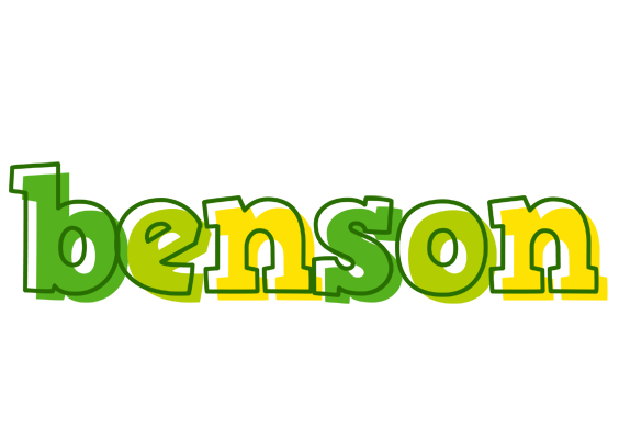 Benson juice logo