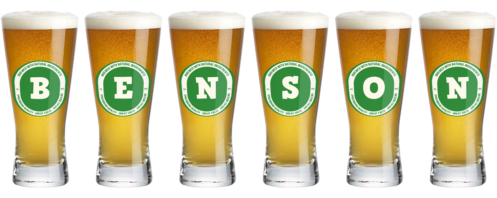 Benson lager logo
