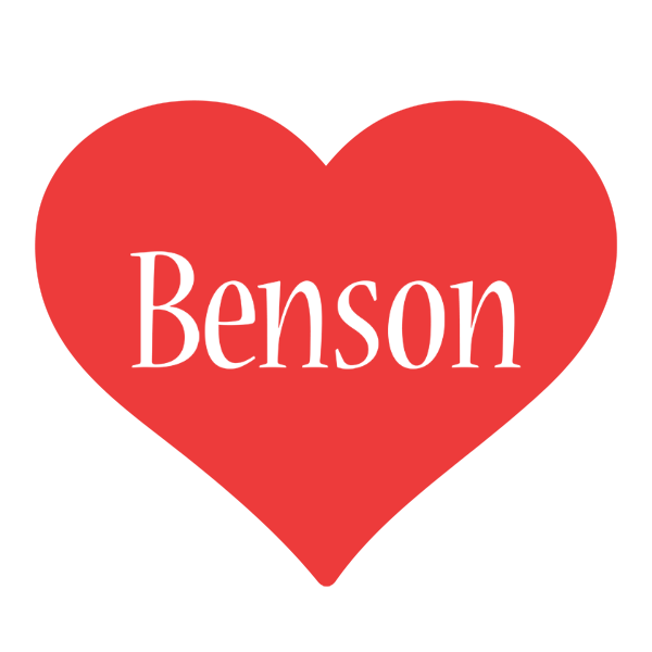 Benson love logo
