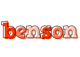 Benson paint logo