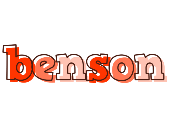 Benson paint logo